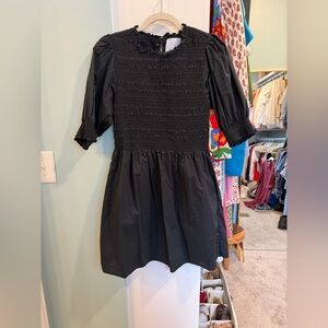 Hill House Elegant Black Nap Dress